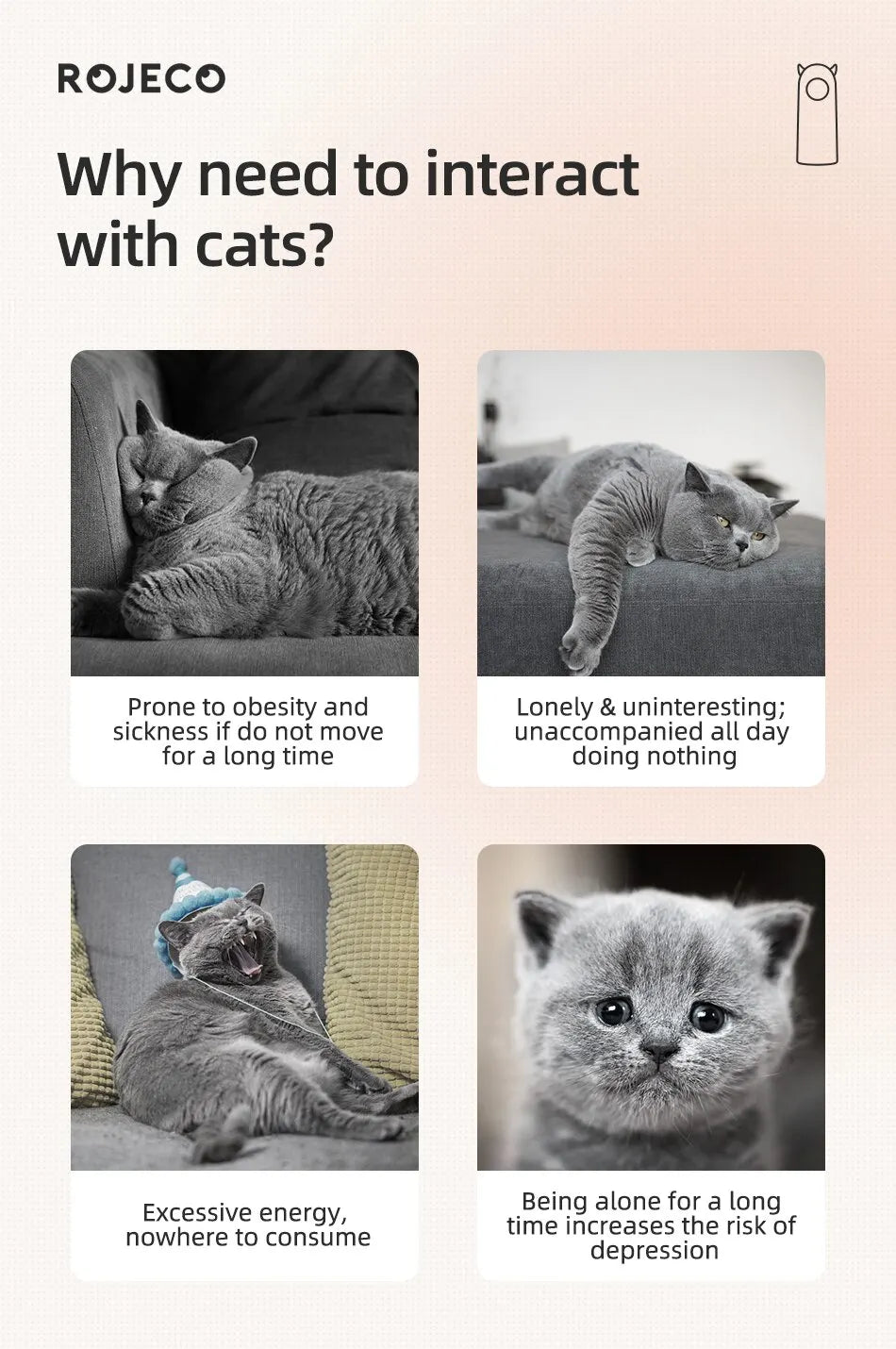 Auto Laser Cat Toy – Smart Interactive LED Teaser