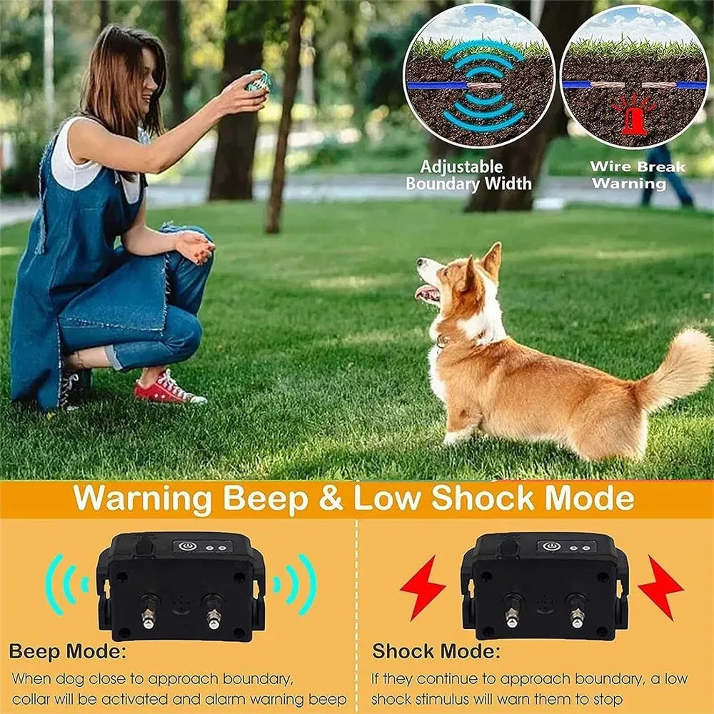 Wired Electric Dog Fence Replacement Collar Receiver