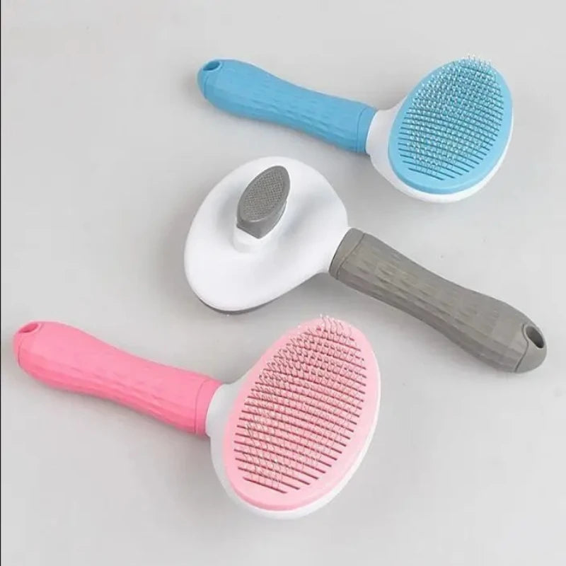 Pet Deshedding Comb – Removes Loose Hair for Cats & Dogs