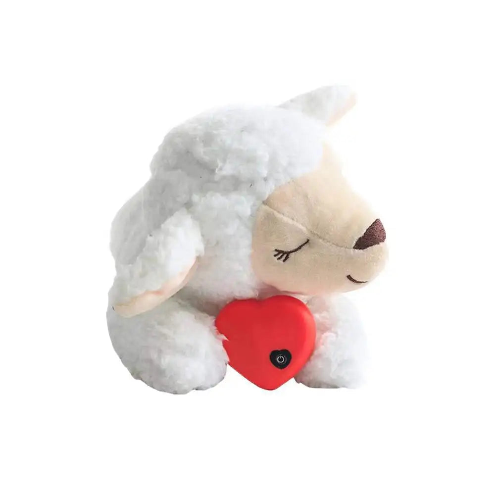 Heartbeat Calming Dog Plush Toy – Anxiety & Stress Relief
