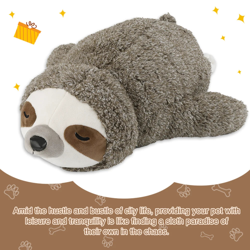 Sloth Heartbeat Puppy Toy – Sleep Aid & Stress Relief