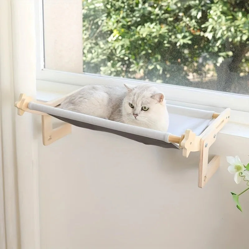 Window Cat Hammock – Hanging Bed for Balcony & Indoor