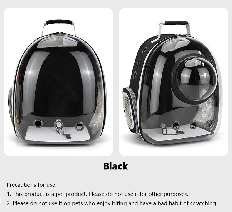 Space Capsule Transparent Pet Carrier Backpack
