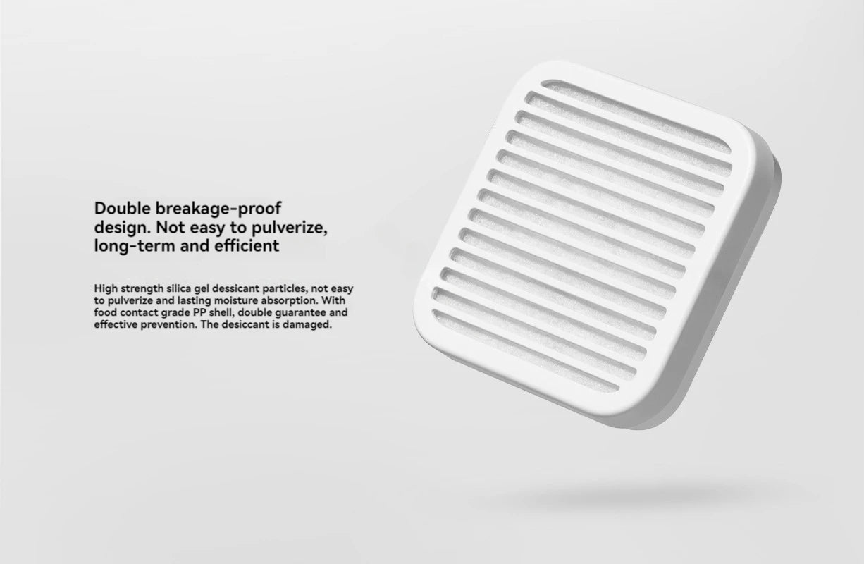 Xiaomi Smart Pet Feeder 2 Dehumidifier Box, 3-Pack Replacement Desiccant Kit with APP Reminder for Dry Food Fresh Long Lasting