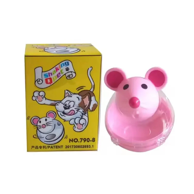 Interactive Mouse Puzzle Toy – Slow Feeder & Hunting Game for Cats