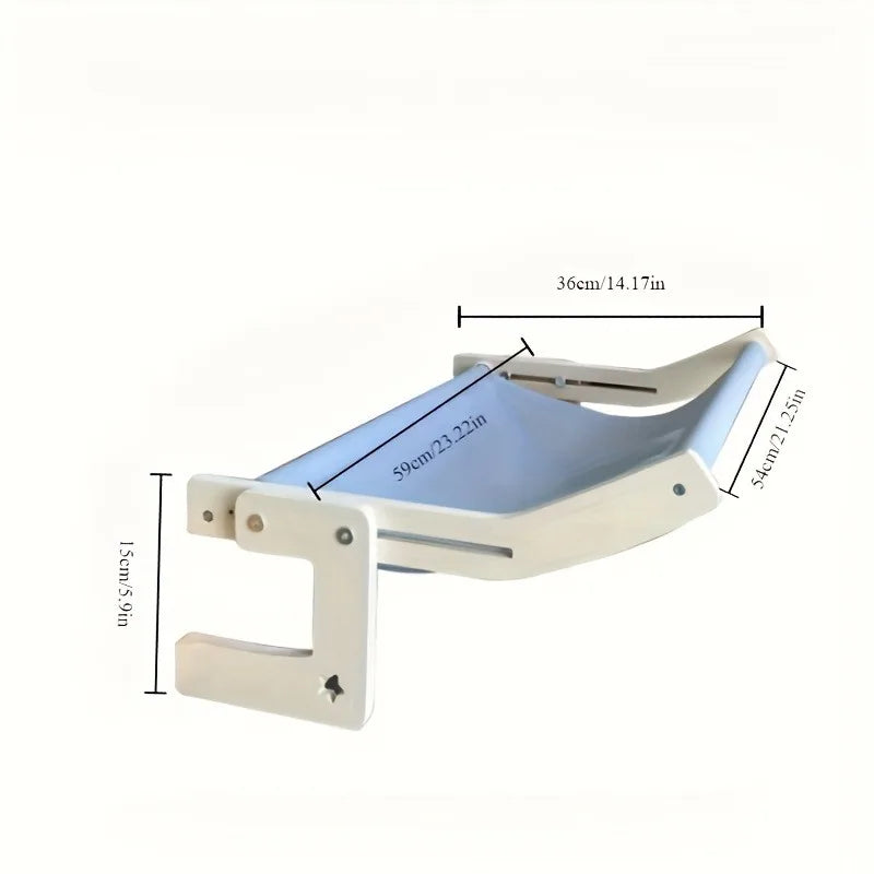 Window Cat Hammock – Hanging Bed for Balcony & Indoor