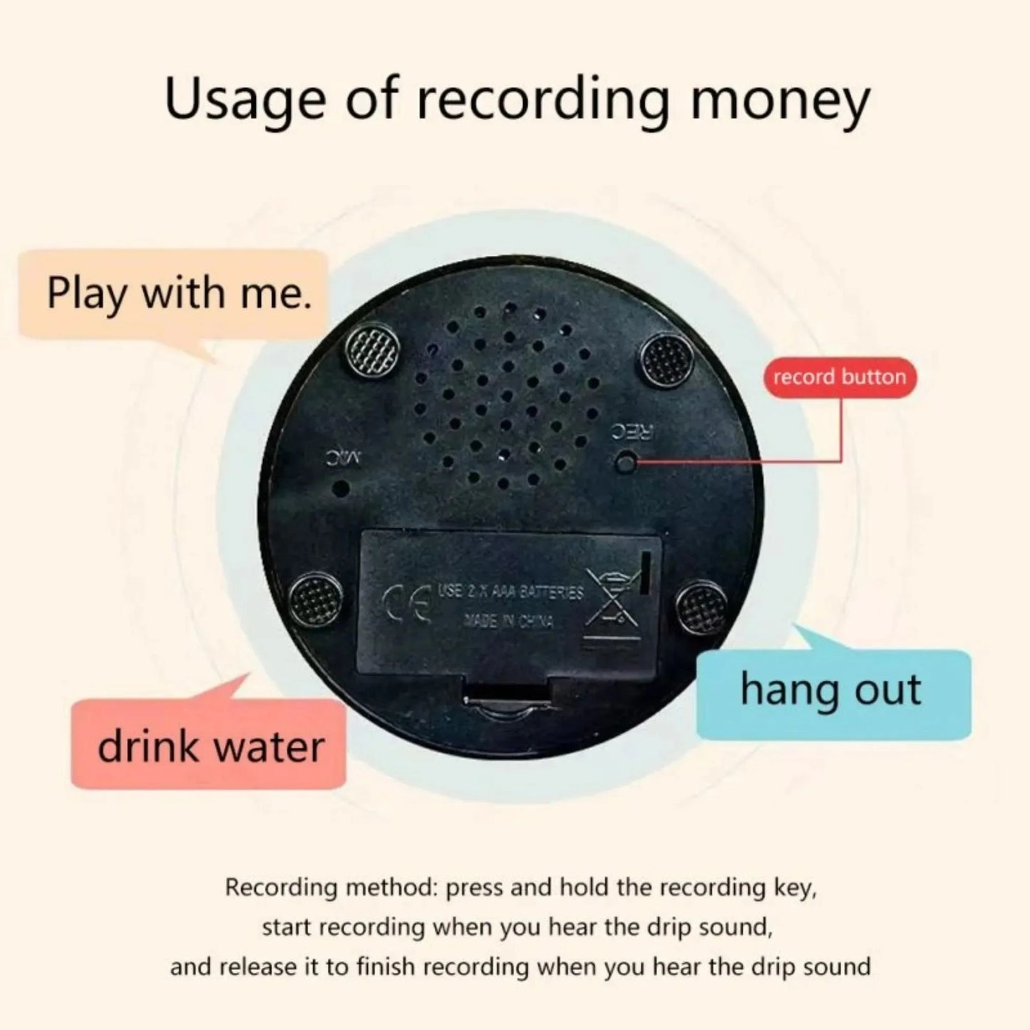 Dog Communication Buttons – Voice Recording Training Buzzer