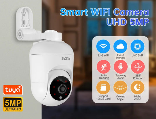 4K WiFi Pet Camera – Smart Home Security & Baby Monitor