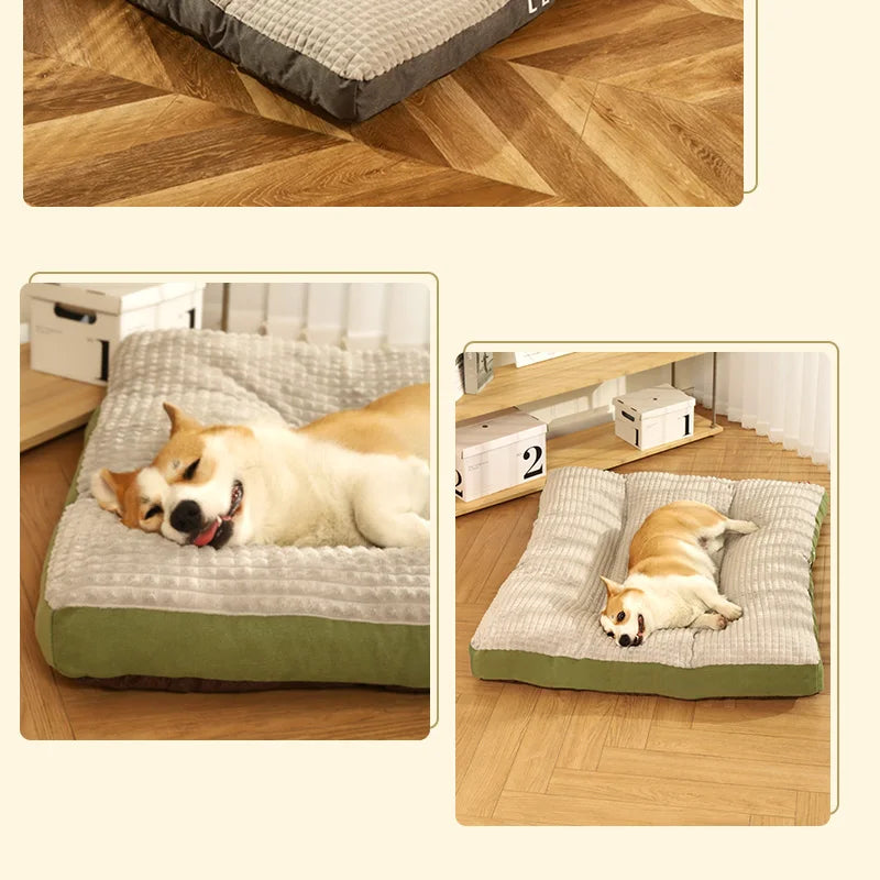 Fleece Dog Sleeping Bed – Detachable, All Sizes