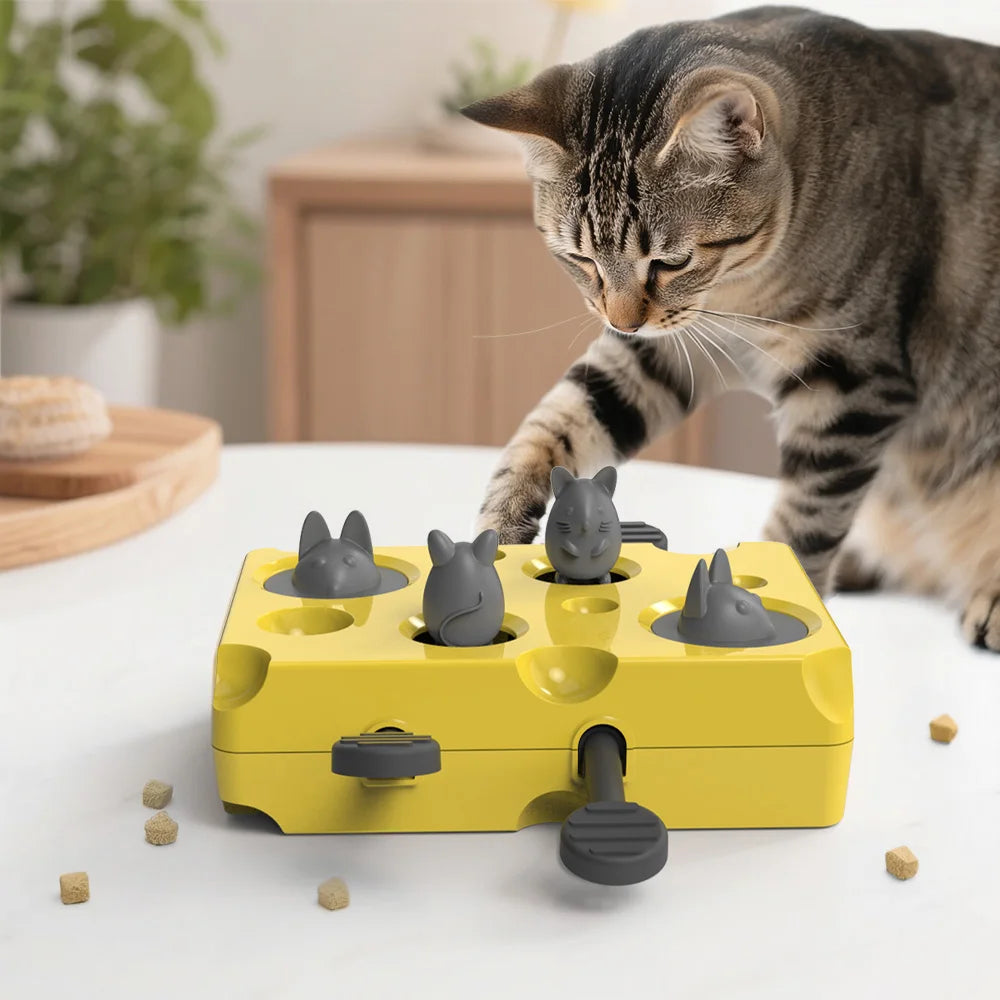 Anti-Choke Mouse Cat Trainer Toy – Focus & Energy