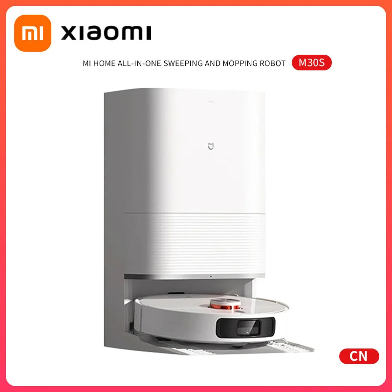 Xiaomi Robot Vacuum & Mop for Pet Hair – Auto Empty, Self-Wash