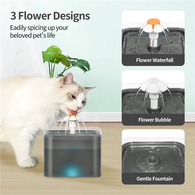3.5L Auto Pet Feeder & 2L Water Fountain – WiFi App Combo