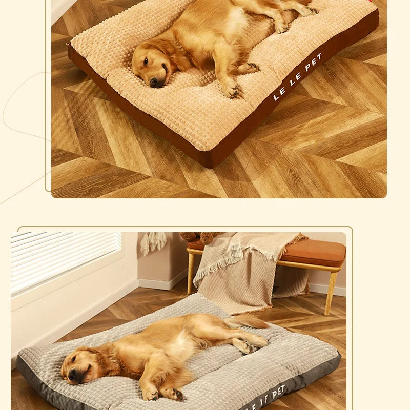 Fleece Dog Sleeping Bed – Detachable, All Sizes