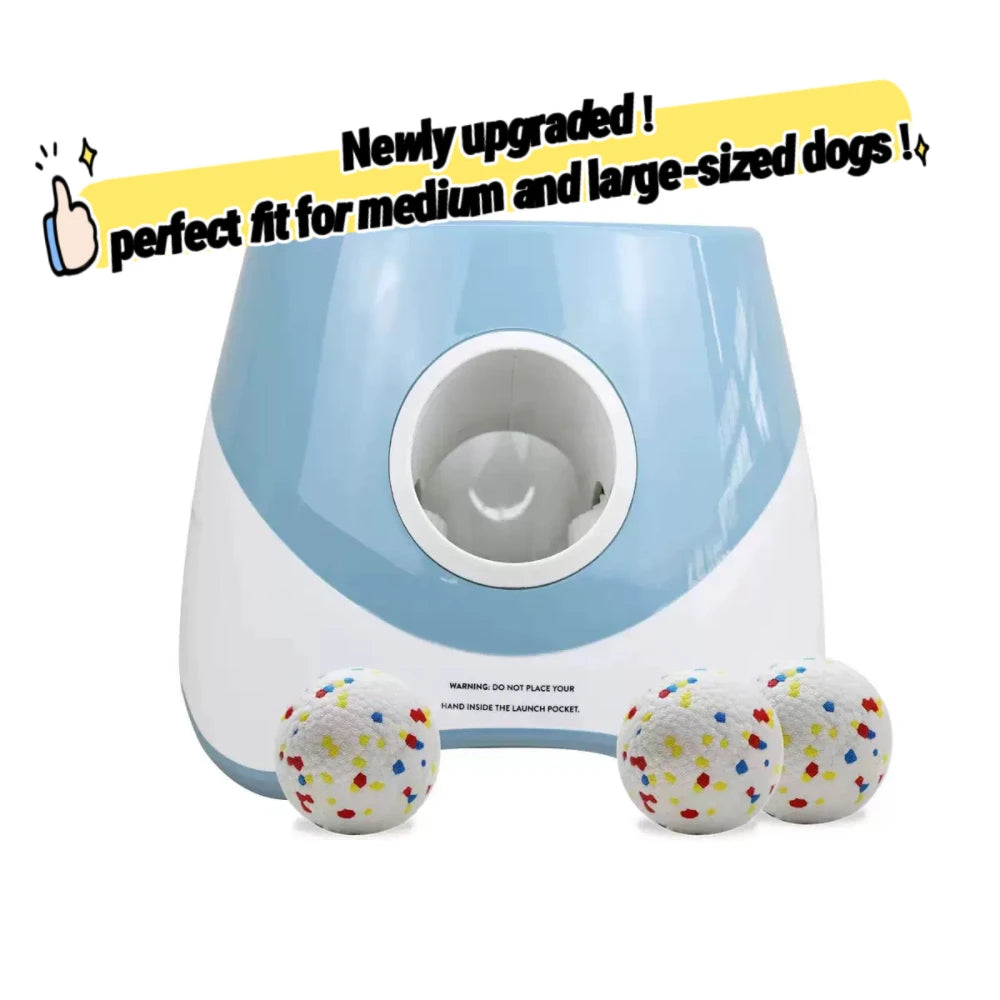 Automatic Tennis Ball Launcher for Dogs – USB Rechargeable