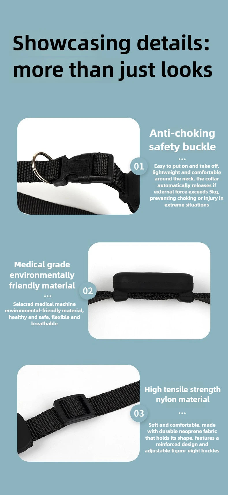 GPS Tracking Collar for Cats – Long Battery Life, Safety & Location Tracking