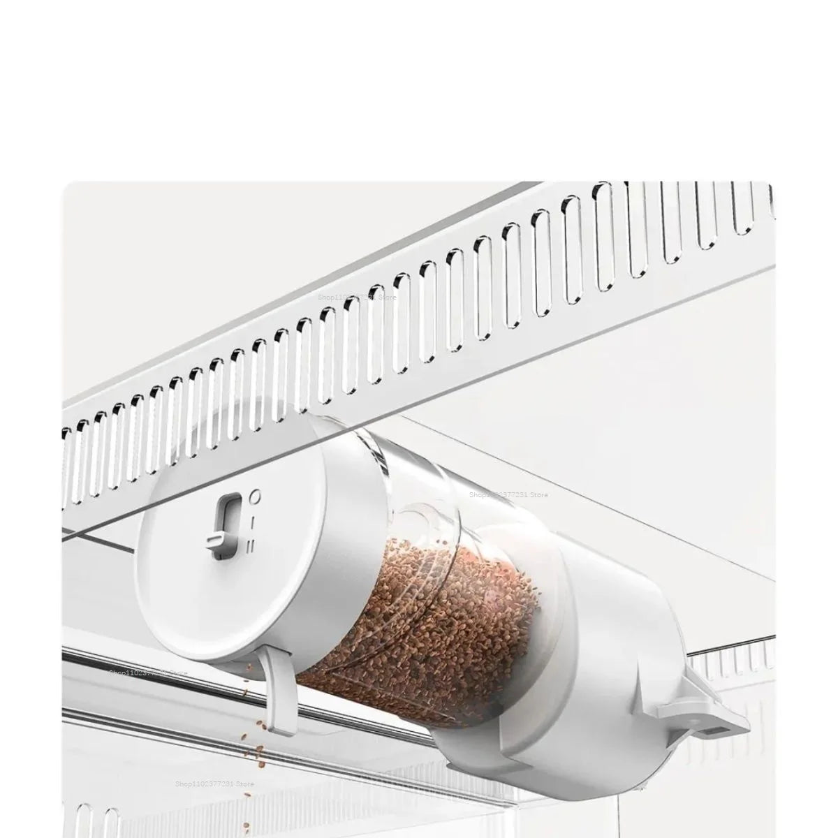 Xiaomi Mijia Smart Desktop Aquarium 10L with clear glass, app-controlled feeding, and filtration system for home fish keeping.