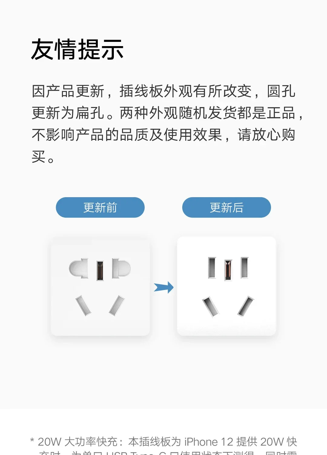 Xiaomi 20W Fast Charging Power Strip – 2AC+1C for Pet Devices