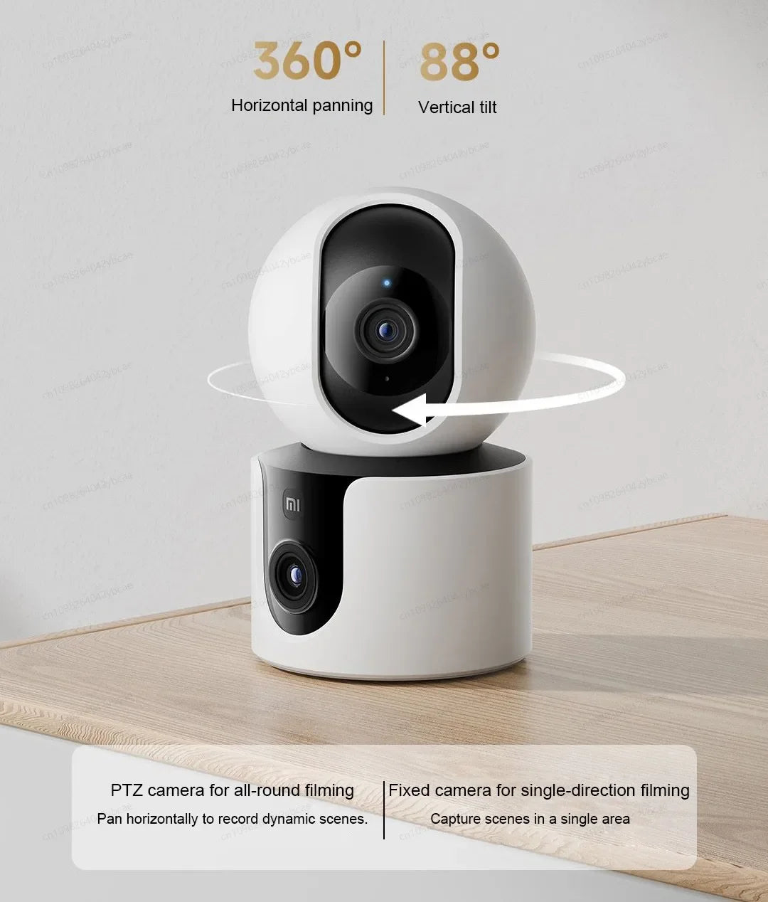 Xiaomi 360° Pet Camera – 3MP WiFi 6, Baby & Pet Monitor