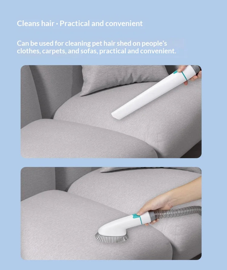 7-in-1 Pet Grooming Vacuum Kit – Hair Trimmer & Suction