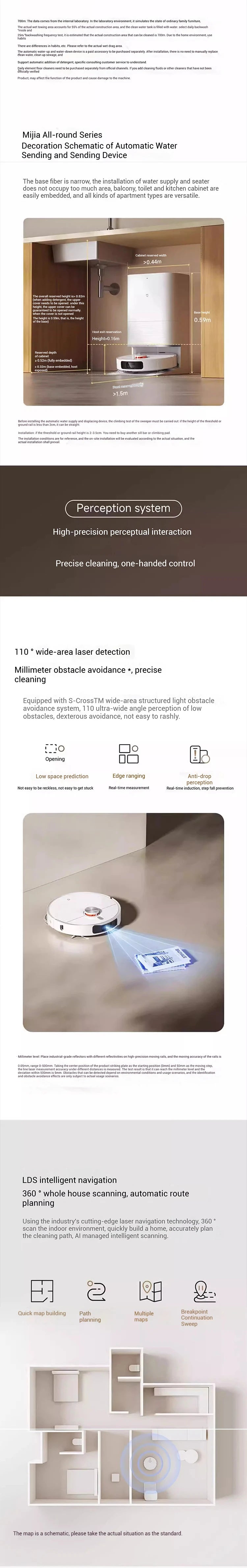 Xiaomi Robot Vacuum & Mop for Pet Hair – Auto Empty, Self-Wash