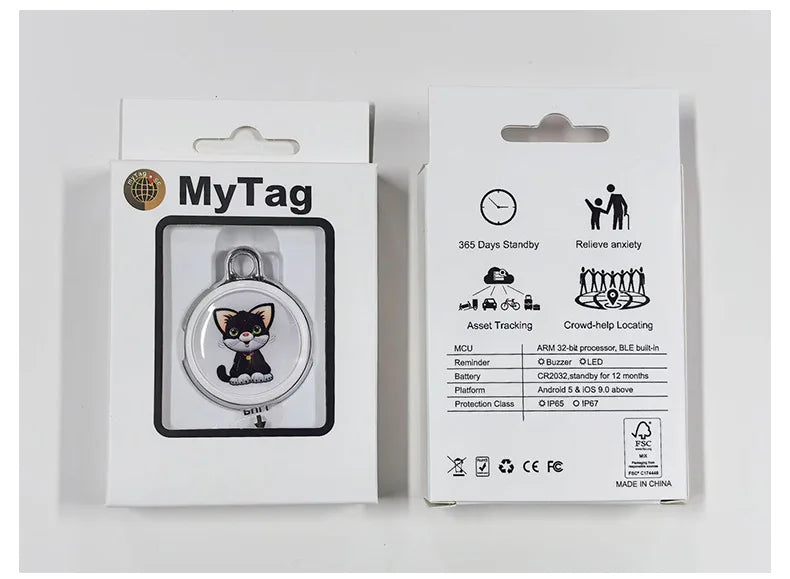 Waterproof Bluetooth Pet GPS Tracker Collar – Real-Time Tracking