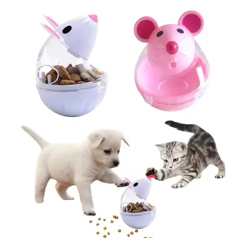 Interactive Mouse Puzzle Toy – Slow Feeder & Hunting Game for Cats