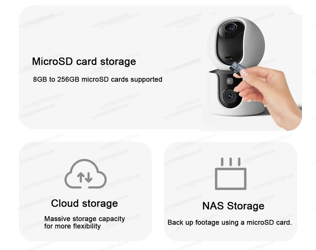 Xiaomi 360° Pet Camera – 3MP WiFi 6, Baby & Pet Monitor
