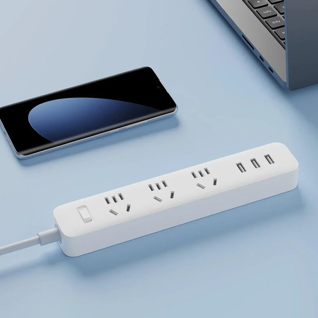 Xiaomi Fast Charging Power Strip – 3 USB Ports for Pet Devices