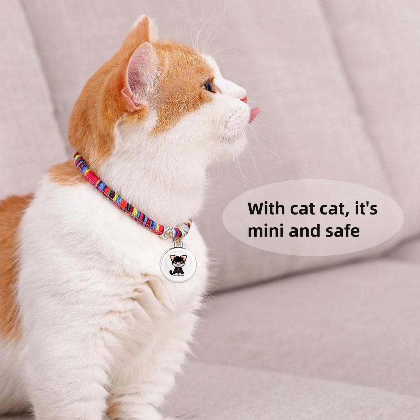 Waterproof Bluetooth Pet GPS Tracker Collar – Real-Time Tracking
