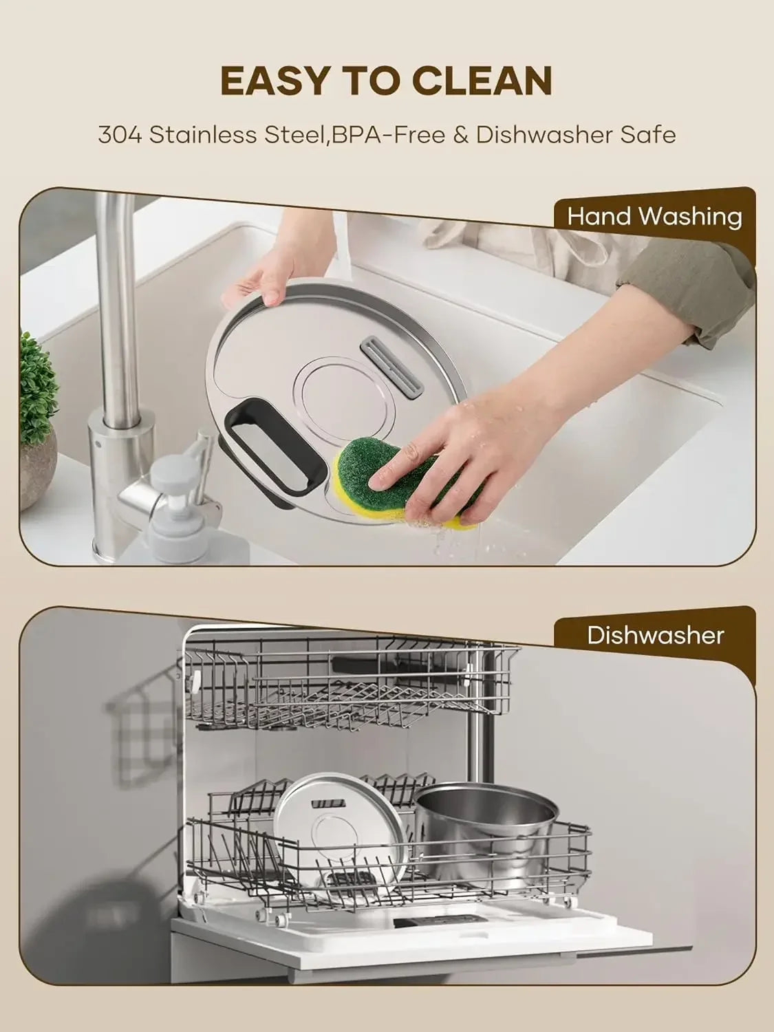 Wireless stainless steel cat water fountain with 3.2L capacity, auto filtration, and 4000mAh battery by Waggy Tail