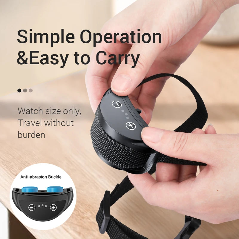 ROJECO Electric Dog Anti Bark Shock Collar Rechargeable Dogs Training Bark Control Collars For Pet Automatic Dog Barking Stopper