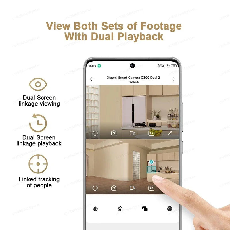 Xiaomi 360° Pet Camera – 3MP WiFi 6, Baby & Pet Monitor