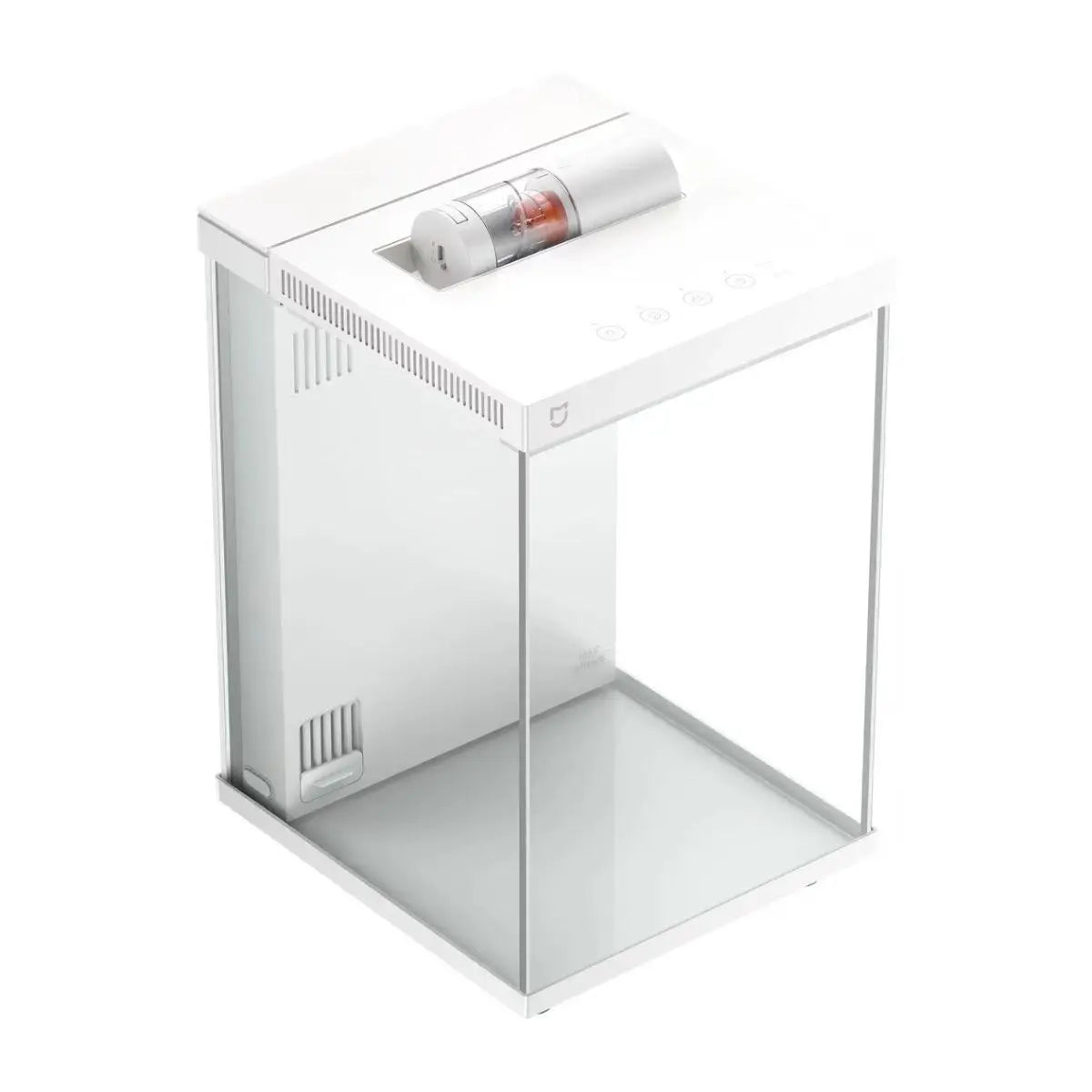 Xiaomi Mijia Smart Desktop Aquarium 10L with LED lighting, app-controlled feeding, and advanced filtration system.