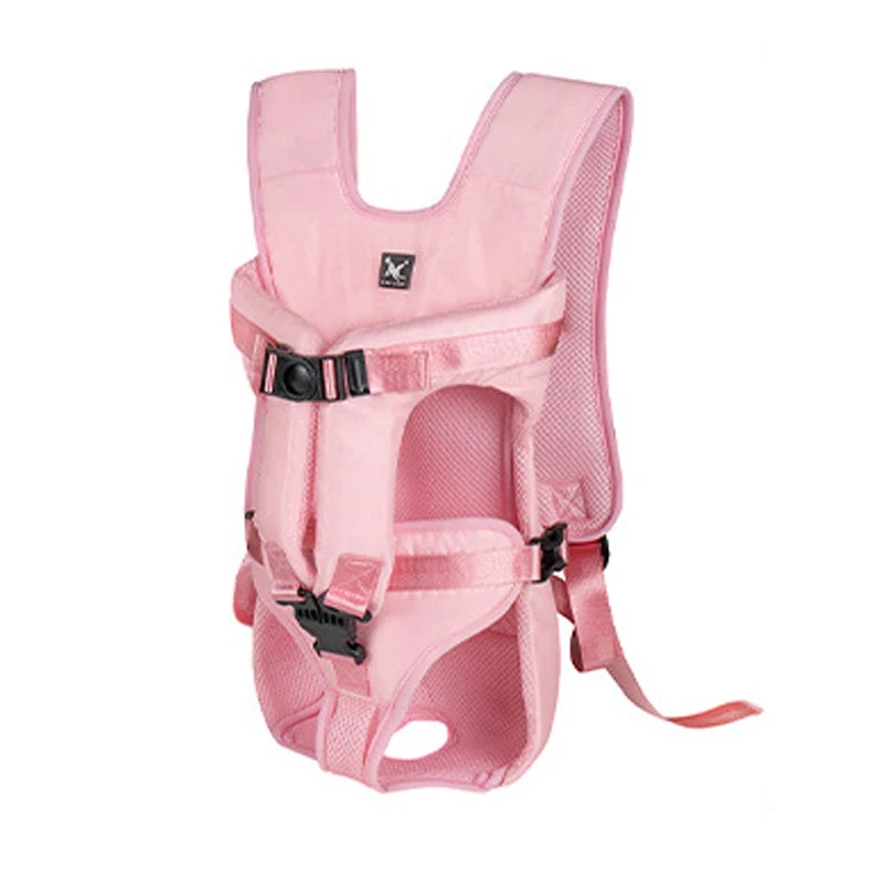 Breathable Double-Shoulder Dog & Cat Carrier Backpack