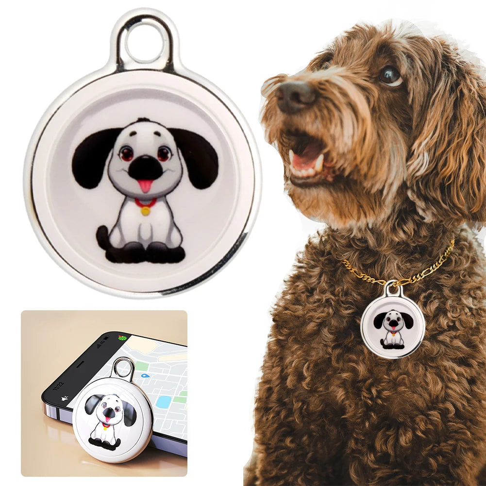 Bluetooth GPS Pet Tracker – Real-Time Locator for Dogs & Cats