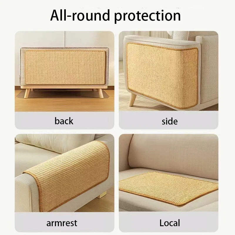 Natural Sisal Cat Scratching Board – Sofa Protector