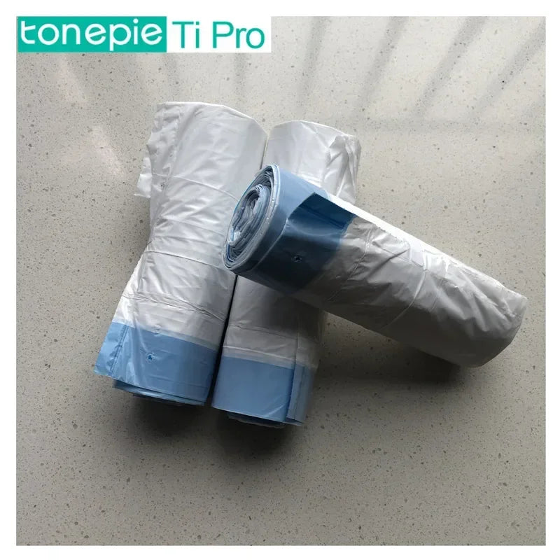 TONEPIE-Cat Litter Box Liners, Garbage Bag, Pull-and-Tie Bags for Easy Clean, Poop Bags, Cat Supplies, 470x450mm