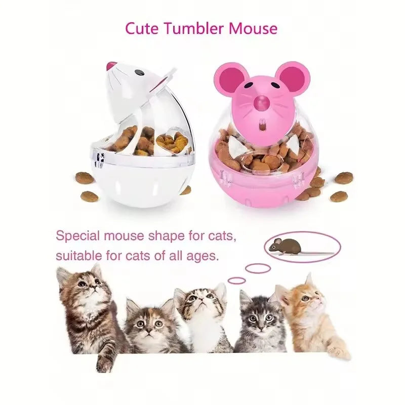 Interactive Mouse Puzzle Toy – Slow Feeder & Hunting Game for Cats