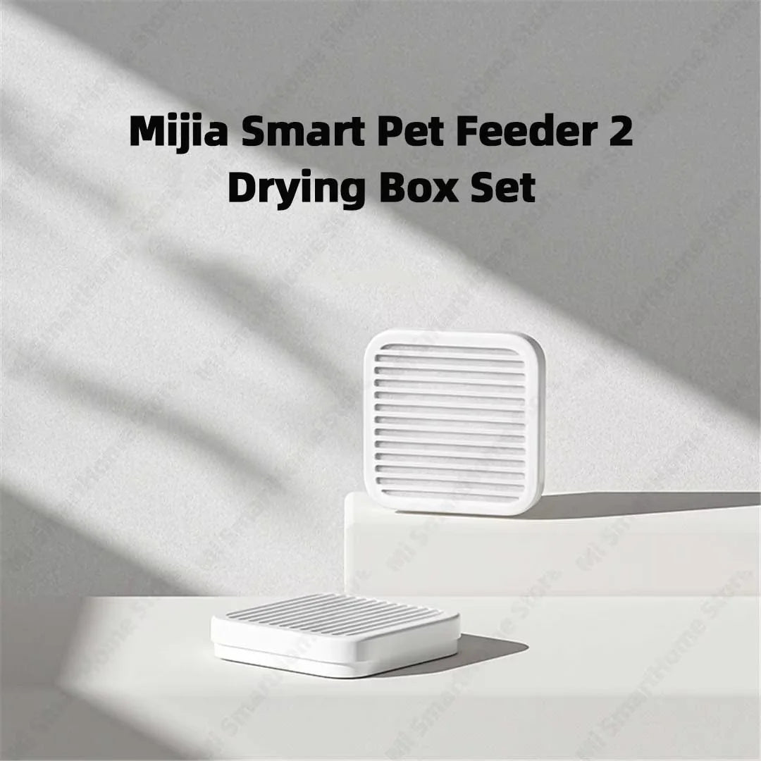 Xiaomi Smart Pet Feeder 2 Dehumidifier Box, 3-Pack Replacement Desiccant Kit with APP Reminder for Dry Food Fresh Long Lasting