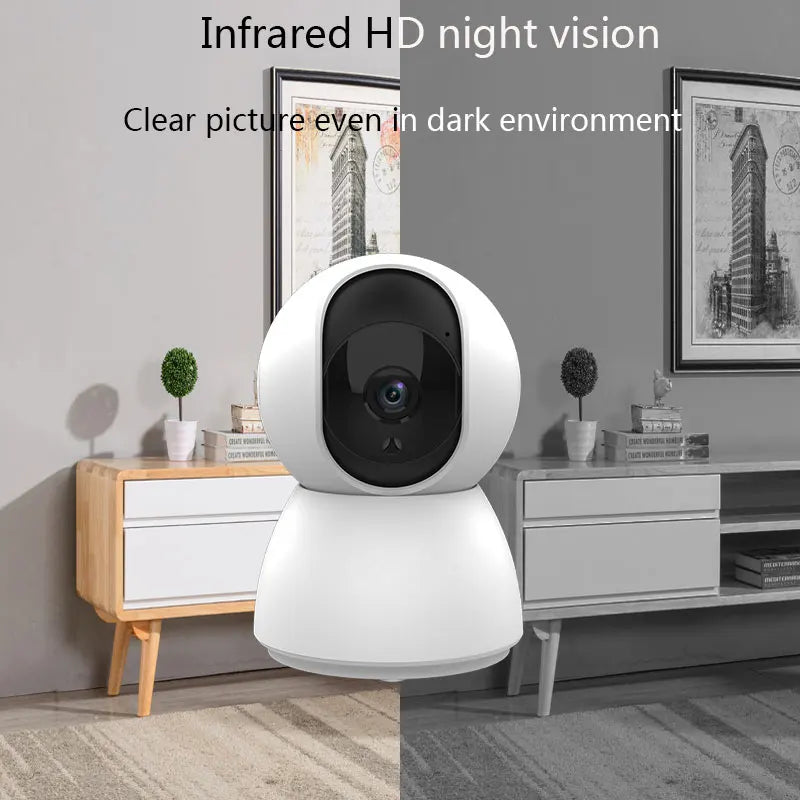 1080P Smart WiFi Pet Camera – Auto Tracking, Indoor Security & Baby Monitor