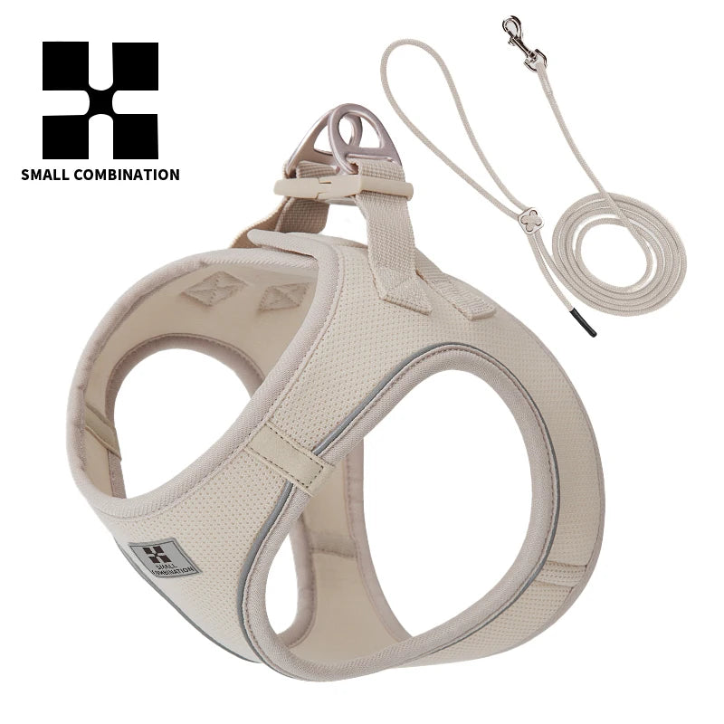 Reflective Dog Harness & Leash Set – Adjustable Vest