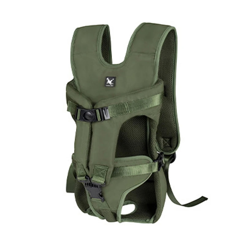 Breathable Double-Shoulder Dog & Cat Carrier Backpack