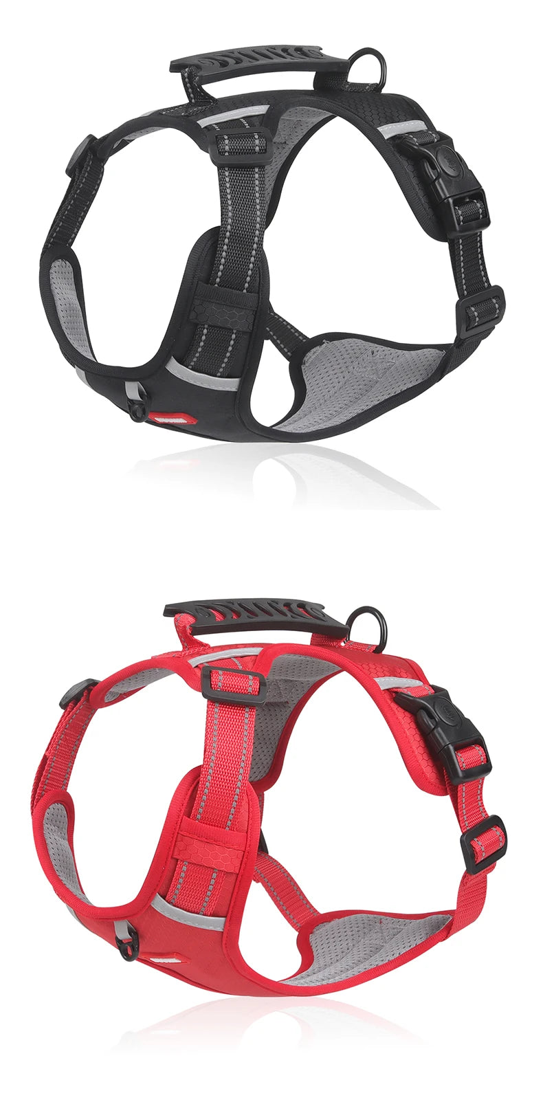 Adjustable Oxford Dog Harness Vest – Reflective Walking