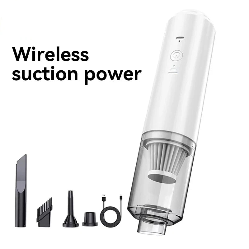 Cordless Pet Hair Vacuum – Powerful Suction for Car & Home