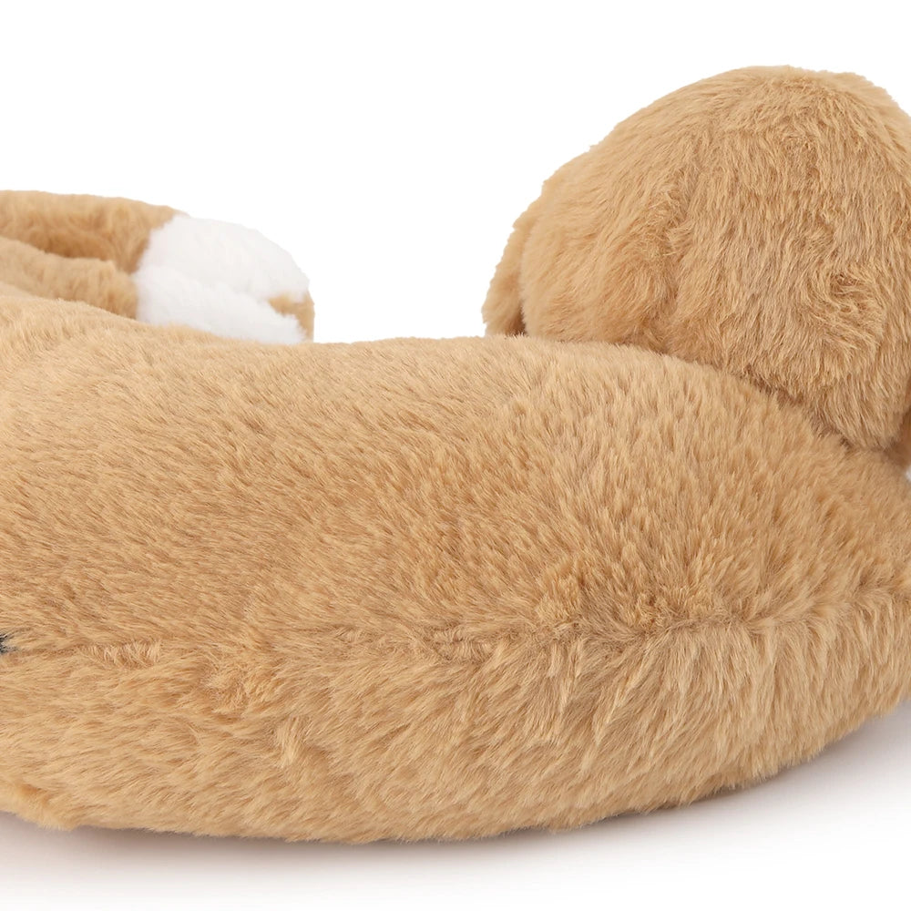 Curved Pillow Heartbeat Dog Toy – Comfort & Training
