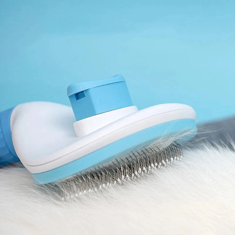 Pet Deshedding Comb – Removes Loose Hair for Cats & Dogs