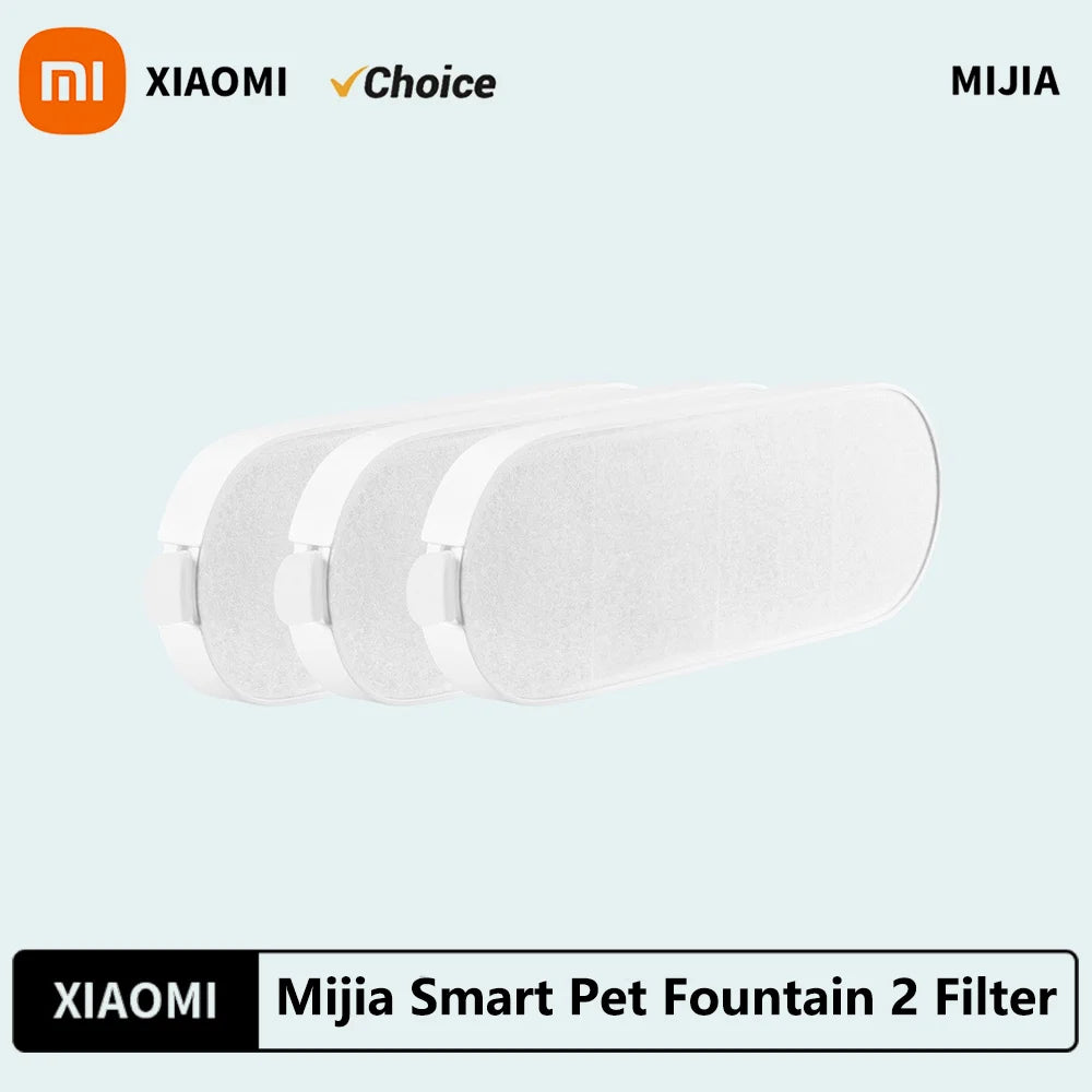 Xiaomi Mijia Smart Pet Drinking Fountain 2 by Waggy Tail, 3L wireless auto-sensing water dispenser for cats and dogs.