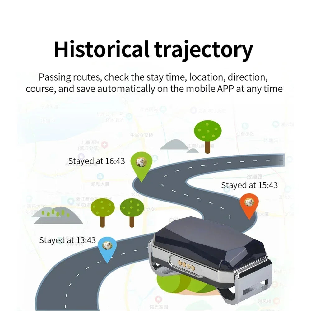 2G GPRS Pet GPS Tracker – Waterproof Locator Collar