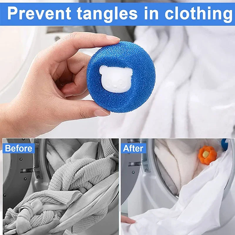Laundry Washing Machine Reusable Pet Hair Remover