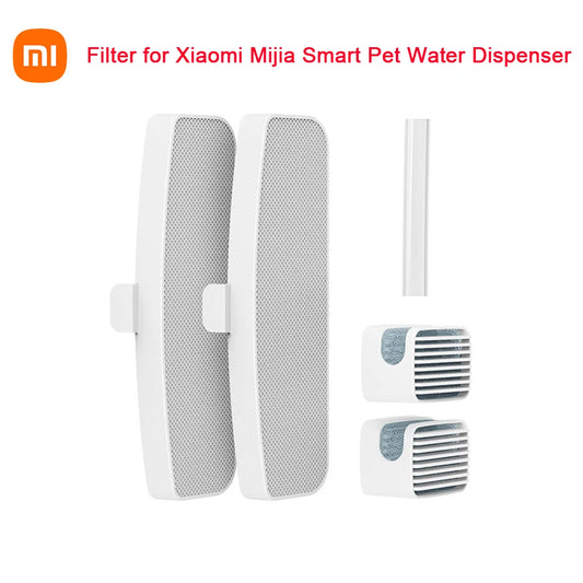 Xiaomi Smart Pet Water Fountain replacement sterilization filter set by Waggy Tail, for clean, fresh water for pets.